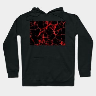 Red Volcanic Rock Texture #2 Hoodie